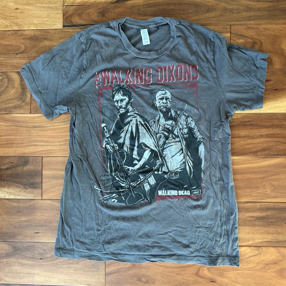 The Walking Dead Dead Walking Dixon Tee size Large